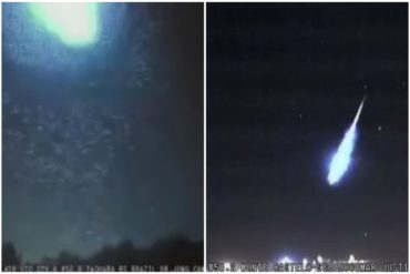 ¡IMPRESIONANTE! Imágenes asombrosas: el video de la caída de un meteorito en Brasil (atravesó la atmósfera y explotó)