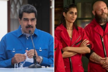 ¡LO RECHAZAN! “El país vuelto mierd* y él como si nada”: En las redes no cayó bien los maratones de Maduro para ver “La Casa de Papel” (+Video +Reacciones)