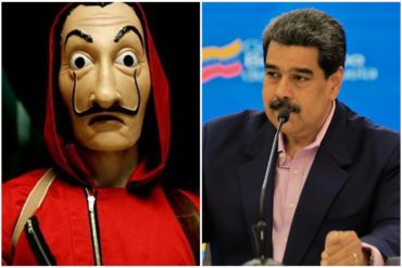 ¡SIN OFICIO! Maduro quiere conocer a los actores de ‘La casa de papel’ tras verse un maratón en Netflix en plena emergencia por el COVID-19 (+Video)