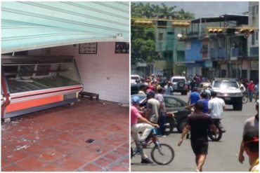 ¡ESTÁN CANSADOS! Reportan heridos y saqueos durante protestas en Cumanacoa por escasez de alimentos y combustible este #22Abr (+Fotos) (+Videos)