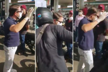 ¡AQUÍ LA TIENE! “No te me pegues, mama*uevo”: La histérica reacción de Lacava cuando un hombre se le acercó demasiado (+Video)