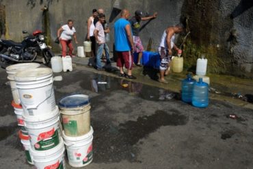 ¡TODO UN LUJO! Encuesta COVID-19 de la AN concluye que 95% de los venezolanos tiene fallas en el suministro de agua