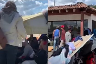 ¡SE LO CONTAMOS! Denuncian que al menos 160 migrantes venezolanos se encuentran hacinados en un potrero de Bogotá (+Video)