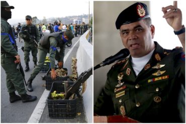 ¡NO LO SUPERA! Padrino López califica hechos del 30-A pasado como “cobarde acción terrorista” y reitera “lealtad absoluta” de las FANB a Maduro