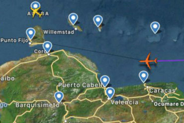 ¿QUÉ SE TRAERÁN ENTRE MANOS? Otro avión proveniente de Irán aterrizó en Punto Fijo este #23Abr pese a restricciones aéreas