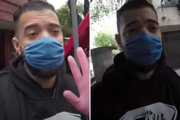 ¡POLÉMICO! “Es un irresponsable”: Youtuber venezolano con coronavirus es criticado por salir a grabar en un supermercado en México (+Video)