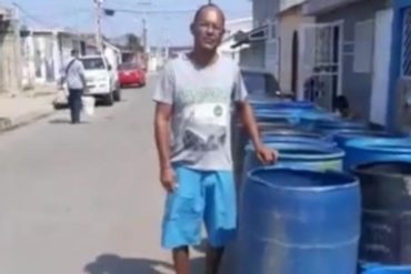 ¡ATENTOS! Detuvieron a un hombre por denunciar sequía en una ciudad del Zulia