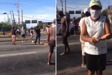 ¡CANSADOS! Vecinos de Nueva Esparta protestan este #27May por fallas en los servicios públicos: Exigen que Dante Rivas dé la cara (+Videos)