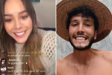 ¡AY, CHAMO! La reacción de Danna Paola cuando sus fans le preguntaron si siente algo por Sebastián Yatra: «Esto es muy complicado» (+Video)