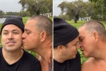 ¡AQUÍ LO TIENE! El controversial video de Daniel Sarcos besando a un conocido influencer que causó revuelo en redes (+Video +Reacciones)