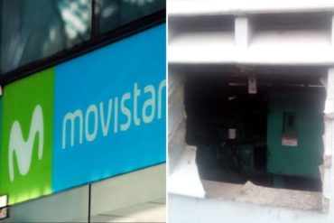 ¡LO QUE FALTABA! Registran robo en una de las radioestaciones de Movistar en el estado Bolívar (+Fotos)