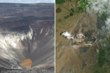 ¡INCREÍBLE! La NASA publica imágenes del enorme lago de agua creado en un volcán en Hawái (+Fotos)