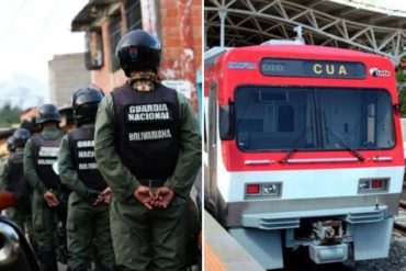 ¡PENDIENTE! Denuncian que la GNB no deja ingresar al personal de salud ni con salvoconducto al ferrocarril de Charallave este #14May