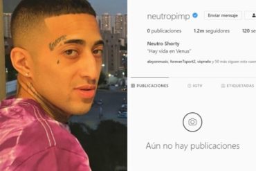 ¡VEA! Neutro Shorty eliminó todas sus publicaciones de Instagram tras acusaciones de presunta estafa (+Foto)