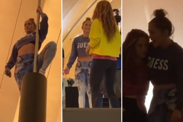 ¡NO SE LO PIERDA! Así ensayaron Jennifer López y Shakira para su famosa actuación en el Super Bowl (+Videos nunca antes vistos)