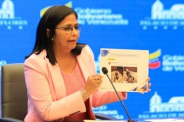 ¡ENTÉRESE! Delcy Rodríguez anuncia que recibieron maquinaria de China para mejorar detección de covid-19 en el país (+Video)