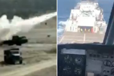 ¡ATENTOS! Así es el despliegue militar del régimen en La Orchila por la pronta llegada de los buques iraníes (+Videos)