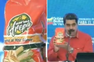 ¡AH, OK! La nueva marca de harina de maíz que lanzó el régimen (+Video)