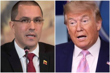 ¡SE PICÓ! «Son un disco rayado»: Arreaza cargó contra Trump y lo acusó de «proteger» la producción y rutas de droga de Colombia