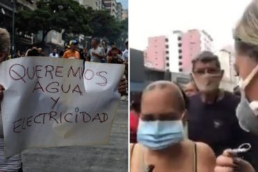 ¡CANSADOS! Protestaron en la avenida San Martín este #20May para exigir suministro de agua potable (Tienen más de dos semanas sin el servicio) (+Videos)