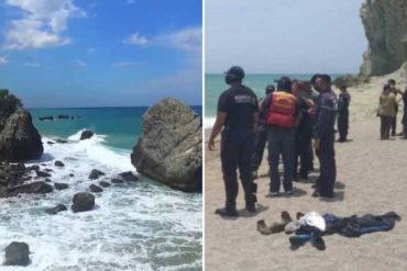 ¡LAMENTABLE! Se ahogó pareja en una playa de La Guaira pese advertencia del Inameh sobre fuerte oleaje (+detalles)