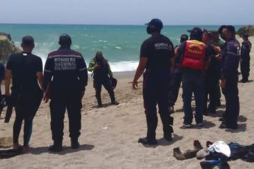 ¡LAMENTABLE! Dos personas murieron ahogadas en playas de La Guaira tras ignorar prohibición de uso por la cuarentena
