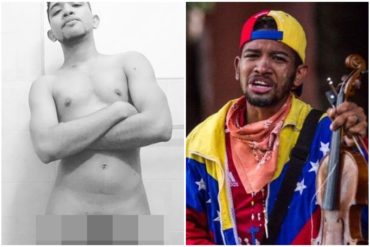 ¡ESCÁNDALO! El violinista Wuilly Arteaga publicó una foto completamente desnudo para «despedirse» de Instagram: “Yo vivo la vida a mi manera” (+Qué fuerte +Reacciones)