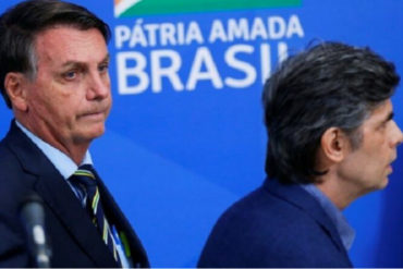 ¡NO DURÓ NADA! Ministro de Salud de Brasil le renunció a Bolsonaro a menos de un mes de haber asumido el cargo