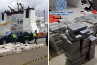 ¡DEBE SABER! EEUU confirmó que el barco incautado por España con más de 4 toneladas de cocaína había salido de Venezuela