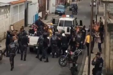 ¡INJUSTICIA! Detenido un grupo de personas en Lara por estar fuera de sus casas en medio de un apagón