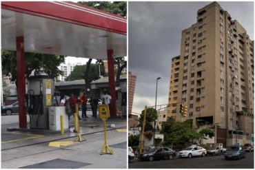 ¡QUÉ PELIGRO! Denuncian que funcionarios de la PNB dispersaron a tiros una cola de gasolina en La Candelaria