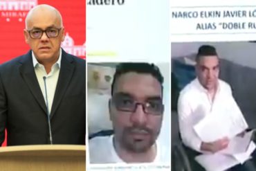 ¡SEPAN! Jorge Rodríguez señala a 2 presuntos narcotraficantes colombianos de estar vinculados a la Operación Gedeón (+Video)