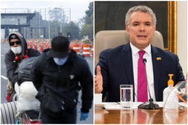 ¡ASÍ LO DIJO! Iván Duque niega que en Colombia exista xenofobia contra los migrantes venezolanos (+Video)