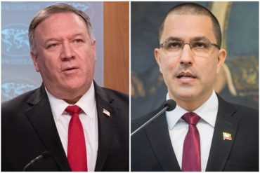 ¡QUÉ MIEDO! Arreaza amenazó a Pompeo con «denunciarlo» en la Corte Penal Internacional: «Sus acciones y sanciones son criminales»