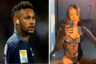 ¡POLÉMICO! Neymar en un nuevo «lío de faldas» por negar que tuvo un «encuentro aleatorio» con esta sensual exconcursante de»El Gran Hermano» (+Fotos picantes)