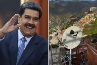 ¡DESCARADO! Maduro ironiza tras salida de DirecTV: Vuelven las antenas, los ganchos de ropa y los alambres