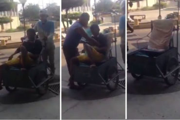 ¡INDIGNANTE! Así se trasladan los pacientes en Maracaibo ante la escasez de gasolina (+Video)
