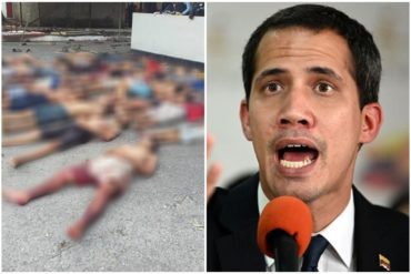 ¡LO DIJO! Guaidó señala al régimen de Maduro por masacre ocurrida en cárcel de Guanare (reportan más de 40 muertos)