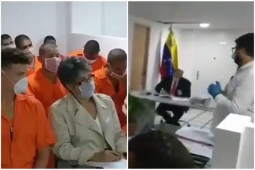 ¡VÉALAS! Difunden imágenes de de la presentación a tribunales de los jóvenes vinculados a la Operación Gedeón (+Video)