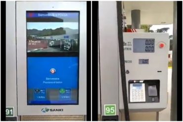 ¡QUÉ RARO! Aseguran que una empresa china estaría detrás de los supuestos nuevos surtidores de gasolina (+Video)