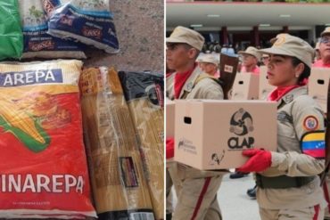 ¡FURIOSOS! Aseguran que hay gran malestar dentro de la FANB por entrega de bolsas CLAP incompletas: “Otra humillación más»