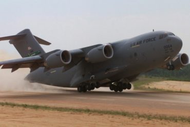 ¡DEBE SABERLO! Un Boeing C-17 con tropas estadounidenses aterrizó en Cabo Verde y genera sospechas (es donde está detenido Alex Saab)