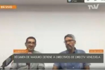 ¡VÉALAS! «Me encuentro muy sorprendido»: Las declaraciones de directivo de Directv luego de que el régimen ordenara su detención (+Videos)