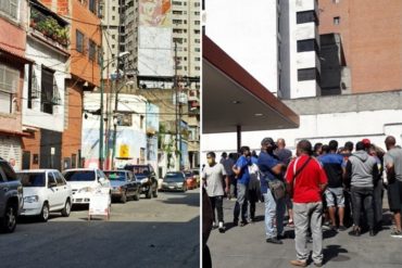 ¡ATENTOS! Largas colas y enfrentamientos para surtir combustible forman parte de la realidad en Venezuela (+Video)