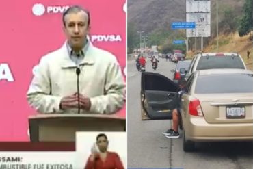 ¡AH, BUENO! El “jalón de orejas” de El Aissami a las autoridades civiles y militares que limitan el despacho de gasolina: “No puede haber condicionamiento”