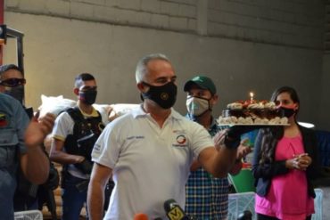 ¡POR TODO LO ALTO! Carne, brindis y funcionarios empistolados: así dijo Sebastiana Barráez que Freddy Bernal celebró su cumpleaños en Táchira