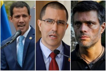 ¡AH, OK! Arreaza pide a España y Francia que “rectifiquen” y les entreguen a Leopoldo López y Juan Guaidó