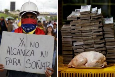 ¡DESASTRE ROJITO! Seguimos en hiperinflación: La inflación de Venezuela entre enero y septiembre fue de 1.433,58% según la AN