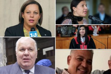 ¡CONÓZCALOS! Estos son los rectores “exprés” que conformarán el nuevo CNE designado ilegítimamente por el TSJ de Maduro