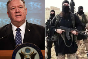 ¡QUÉ PELIGRO! La grave denuncia de Mike Pompeo: ISIS y Al Qaeda tienen ramas y afiliados en Venezuela (+Video)